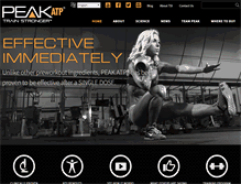Tablet Screenshot of peakatp.com